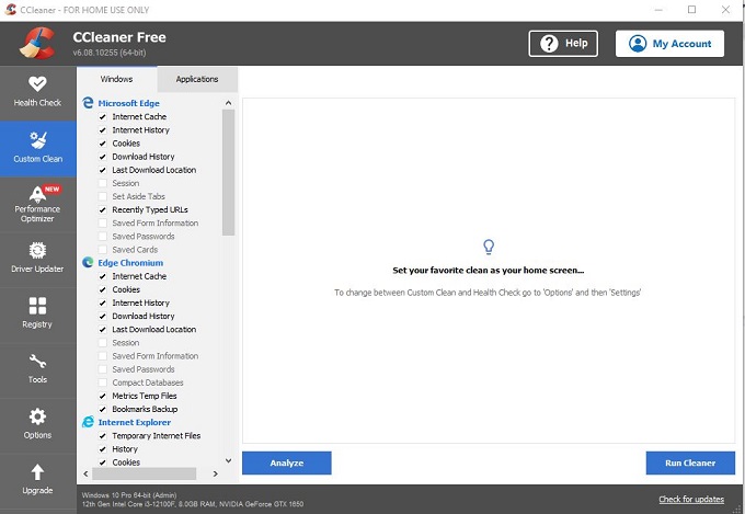ধাপ ২ঃ ক্লিন কাস্টমাইজেশন (Clean Customization) 