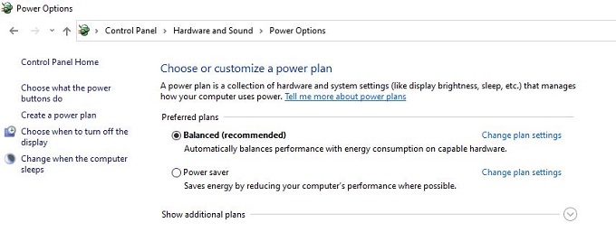 ধাপ ২ঃ পাওয়ার অপশন (Power Option) নির্ধারণ 3