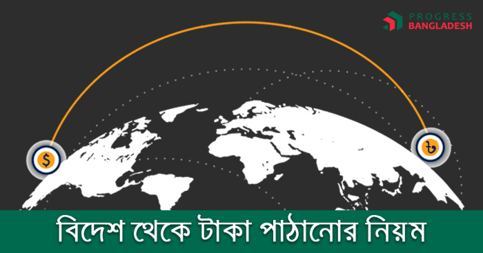 বিদেশ থেকে ব্যাংকে টাকা পাঠানোর নিয়ম