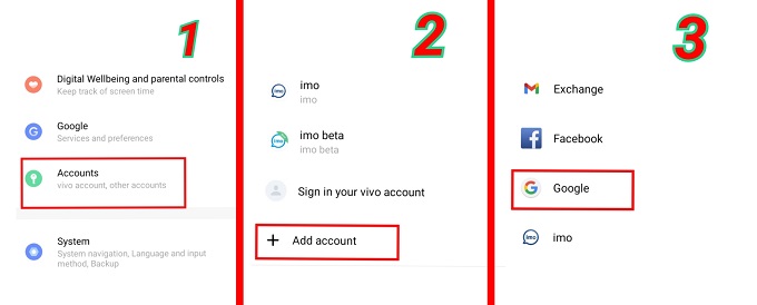 মোবাইলে ইমেইল আইডি খোলার নিয়ম। ধাপঃ ১