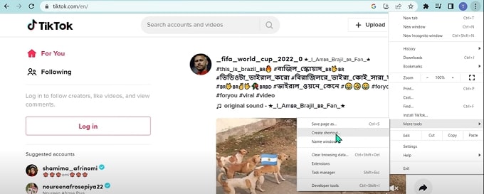 কম্পিউটারে টিকটক অ্যাপ ডাউনলোড করার নিয়ম। ধাপঃ ৪