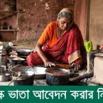 বয়স্ক ভাতা আবেদন করার নিয়ম