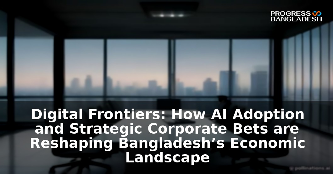 Digital Frontiers: How AI Adoption and Strategic Corporate Bets are Reshaping Bangladesh’s Economic Landscape